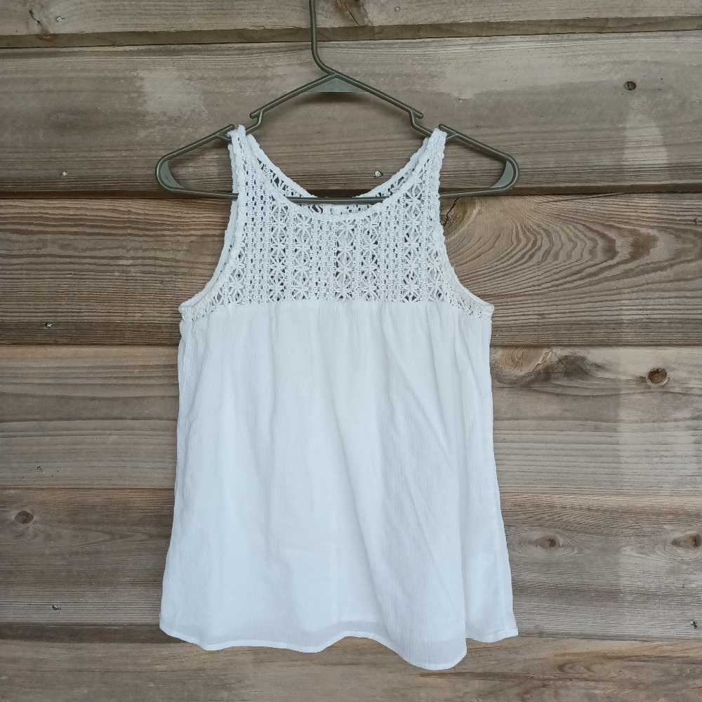 Abercrombie & Fitch Lace Tank Top
